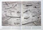 Poster Vliegtuigen en hoovercrafts uit 1961, Boek of Tijdschrift, Gebruikt, Ophalen