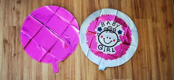 Babyshower of geboorte girl/meisje ballonnen, Kinderen en Baby's, Kraamcadeaus en Geboorteborden, Nieuw, Kraamcadeau, Ophalen of Verzenden