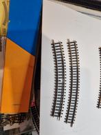 Roco gebogen rails 2,5mm messing, Gelijkstroom, Rails, Ophalen of Verzenden, Zo goed als nieuw
