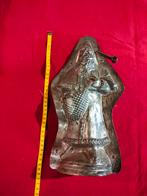 Mooie grote oude chocolade mal. Kerstman 35 cm ., Ophalen of Verzenden