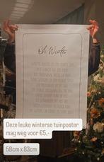 Nieuwe tuinposter!, Ophalen of Verzenden, Nieuw