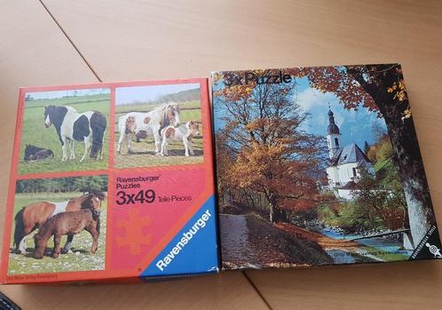 legpuzzels (2 dozen) 3 in 1, per doos, Hobby en Vrije tijd, Denksport en Puzzels, Zo goed als nieuw, Legpuzzel, Minder dan 500 stukjes