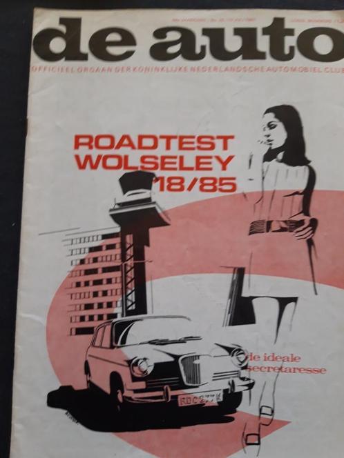 De Auto 29 '67 - test Wolseley 18/85 , Steyr Puch 650 TR2, Boeken, Auto's | Folders en Tijdschriften, Zo goed als nieuw, Algemeen