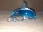 glazen dolfijn, Verzamelen, Beelden en Beeldjes, Ophalen of Verzenden, Zo goed als nieuw, Dier