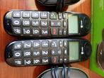 Dect telefoon Doro 100W Duo, Telecommunicatie, 2 handsets, Zo goed als nieuw, Ophalen