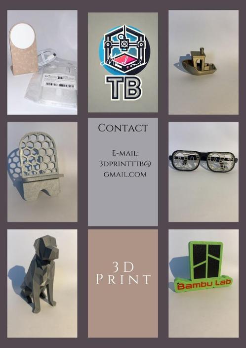 3D Print Service, Computers en Software, 3D Printers, Nieuw, Ingebouwde Wi-Fi, Ophalen of Verzenden