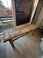 Rotan bankje, Huis en Inrichting, Gebruikt, 125 cm of meer, Ibiza / Marrakech, Riet of Rotan
