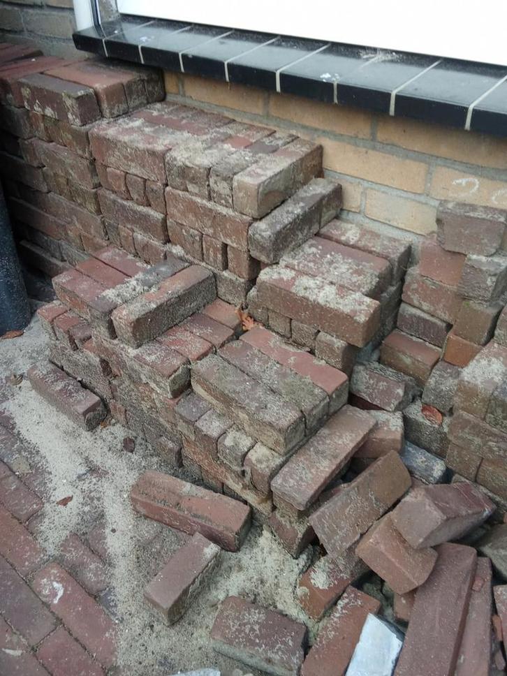 Gebakken Klinkers - Tuinbestrating, Tuin en Terras, Tegels en Klinkers, Gebruikt, Klinkers, Overige materialen, Minder dan 5 m²