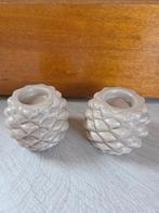 2 waxinelichthouders, Ophalen of Verzenden