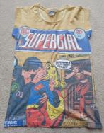 Supergirl superman batman t-shirt maat s dames tshirt disney, Verzenden, Korte mouw, Maat 36 (S), Grijs