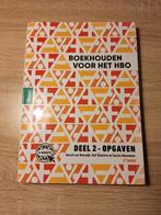 Boekhouden voor het HBO - Deel 2 Opgaven, Ophalen of Verzenden, Gelezen, HBO, Gerard van Heeswijk, Stef Stienstra en Sascha Nieuwboer