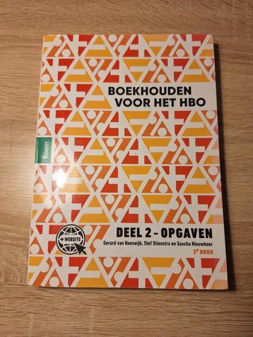 Boekhouden voor het HBO - Deel 2 Opgaven beschikbaar voor biedingen