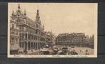 Belgie oude Kaart 7663) uit Brussel-Markt Platz  blanco, Ophalen, Voor 1920, Ongelopen, Brussel (Gewest)