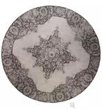 Showroom Uitverkoop - Zuiver Buitenkleed rond Coventry 200, Ophalen, Zwart, Rond, 200 cm of meer