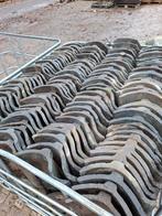 Oude Holle Blauw Gesmoorde Dakpannen - 647 stuks, Hobby en Vrije tijd, Ophalen, Gebruikt