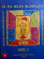 Ik en mijn blokfluit - Deel 1 met CD, Les of Cursus, Ophalen of Verzenden, Zo goed als nieuw, Blokfluit
