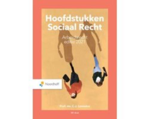 Hoofdstukken Sociaal Recht Arbeidsrecht 2021 9789001747657, Boeken, Studieboeken en Cursussen, Zo goed als nieuw, HBO, Beta, Verzenden