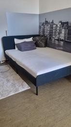 Ikea Bedframe SLATTUM with or without Matress, Ophalen, Tweepersoons, 140 cm, Zo goed als nieuw