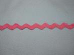 2 meter vintage roze zigzagband 2 cm breed NIEUW, Hobby en Vrije tijd, Ophalen of Verzenden, Nieuw, Lint, Band of Elastiek