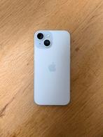 iPhone 15 Lichtblauw + hoesje in zeer goede staat, Gebruikt, IPhone 15, Blauw, Ophalen of Verzenden