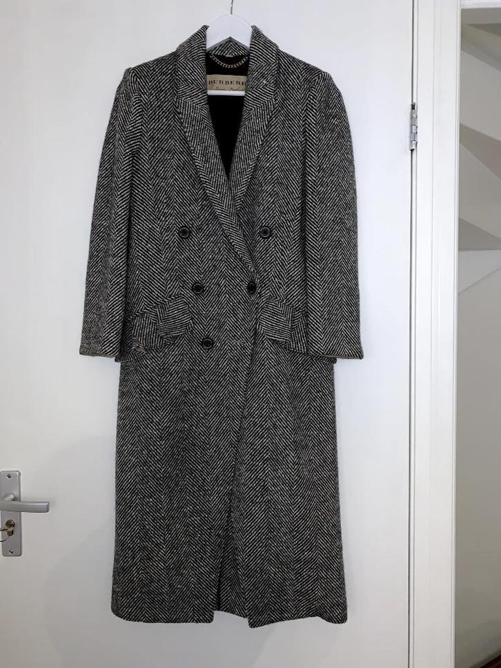 NIEUW!!! KLASSIEKE BURBERRY JAS, Kleding | Dames, Jassen | Winter, Nieuw, Maat 36 (S), Grijs, Ophalen of Verzenden
