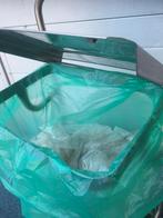 RVS afvalzakhouder, Ophalen, Gebruikt, Met pedaal, -