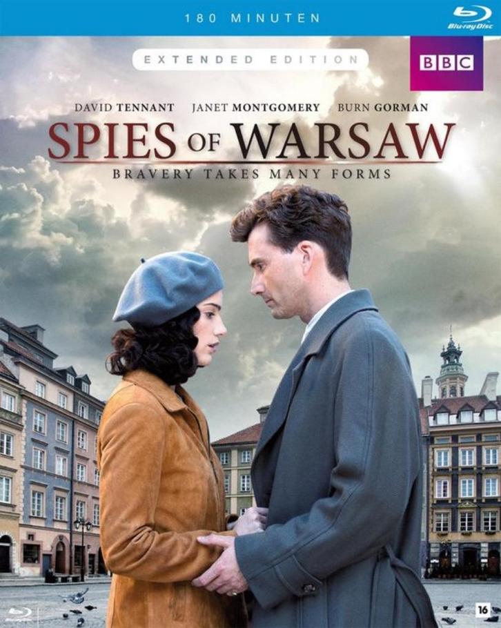 BLU-RAY SPIES OF WARSAW BBC DAVID TENNANT JANET MONTGOMERY, Cd's en Dvd's, Blu-ray, Zo goed als nieuw, Drama, Verzenden