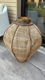 Groot rotan windlicht Riverdale, Ophalen of Verzenden, 50 tot 75 cm