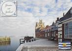 Ongelopen Ansichtkaart Veere ( B4043 )  Haven met Campveerse, Ophalen of Verzenden, Ongelopen, Zeeland