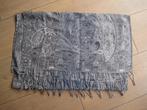 sjaal. Dunne stof. grijs/blauw.  Zgan. 70/175 cm., Ophalen of Verzenden, Zo goed als nieuw, Maat 46/48 (XL) of groter, Sjaal