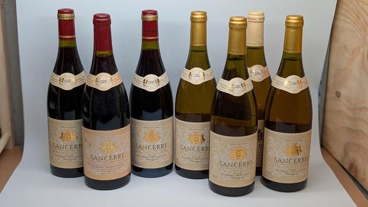 Collectie Sancerre wijnen, Verzamelen, Wijnen, Zo goed als nieuw, Witte wijn, Frankrijk, Vol, Ophalen of Verzenden