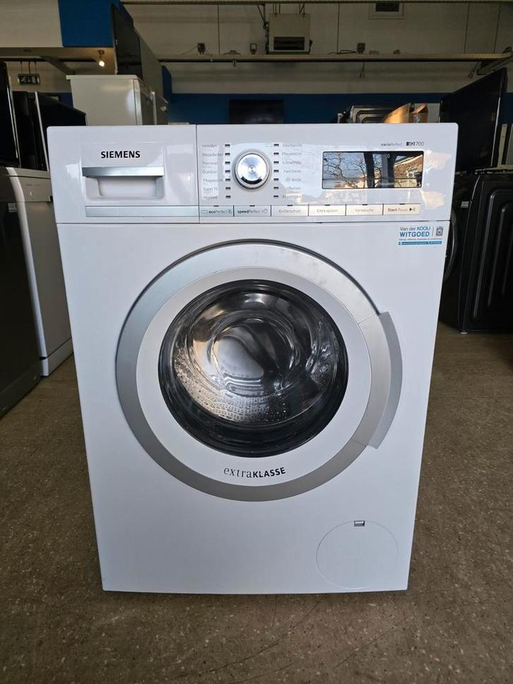 Siemens IQ 700 wasmachine | 8 kilo | 1600 toeren | Garantie✅, Witgoed en Apparatuur, Wasmachines, Zo goed als nieuw, Voorlader