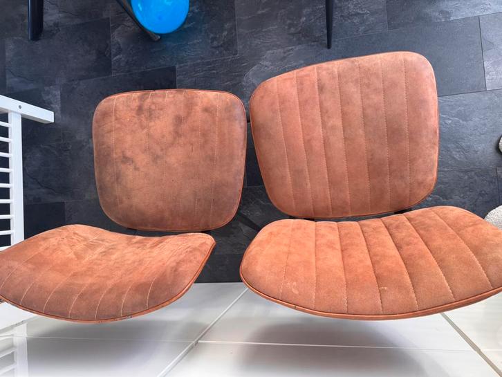 5 eetkamer stoelen cognac, Antiek en Kunst, Antiek | Meubels | Stoelen en Banken, Ophalen