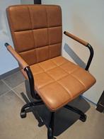 Bureaustoel - Zo goed als nieuw, Huis en Inrichting, Bureaustoelen, Ophalen, Bruin, Zo goed als nieuw, Bureaustoel