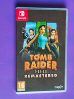 Tomb Raider I-II-III Remastered voor Nintendo Switch, Avontuur en Actie, 1 speler, Ophalen of Verzenden, Zo goed als nieuw