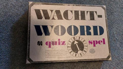 Wachtwoord Quiz spel, Hobby en Vrije tijd, Gezelschapsspellen | Kaartspellen, Gebruikt, Drie of vier spelers, Vijf spelers of meer