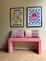 Op maat gemaakte VROLIJKE bankjes!, Minder dan 75 cm, Ophalen of Verzenden, Rechte bank, Minder dan 150 cm
