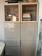 Ikea Besta kastdeuren, Ophalen, Gebruikt, Glas, Minder dan 150 cm