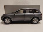 Volkswagen Touareg suv donker grijs Bburago metal 1:18 KRD, Ophalen of Verzenden, Zo goed als nieuw, Auto, Bburago