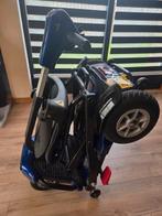 Opvouwbare (6 seconden)scootmobiel, Ophalen, 10 km/u of minder, Zo goed als nieuw, 15 km of minder