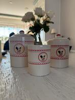 Disney (Disneyland Parijs) opberg potten, Ophalen of Verzenden, Zo goed als nieuw, Pot, Bus of Blik