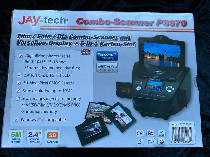 Dia en fotoscanner, Computers en Software, Scanners, Zo goed als nieuw, Diascanner, Ophalen of Verzenden