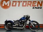 Honda VT 600 Shadow Custom bobber uniek metallic blue, Motoren, Motoren | Honda, 583 cc, Chopper, Bedrijf, 12 t/m 35 kW