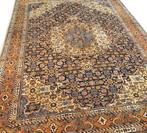 Perzisch tapijt handgeknoopt vloerkleed wol oranje 300x200