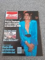 1.Aktueel 1986. Prinses Stephanie. Elthon John. Frank Govers, Verzamelen, Tijdschriften, Kranten en Knipsels, Ophalen of Verzenden