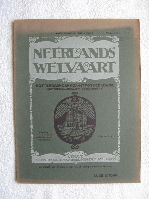 Neerlands Welvaart - Hypotheekbanken Afl. 1, 2, 3 (buitenl.), Boeken, Geschiedenis | Vaderland, Gelezen, 20e eeuw of later, Ophalen of Verzenden