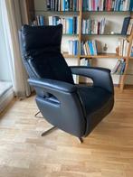 modieuze sta op stoel elektrisch, Huis en Inrichting, Fauteuils, Ophalen, Leer, Zo goed als nieuw, Modern
