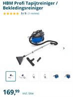 HBM Profi Tapijtreiniger/Bekledingsreiniger, Ophalen of Verzenden, Zo goed als nieuw, Reservoir, Waterstofzuiger