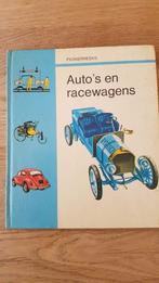 AUTO'S EN RACEWAGENS. PIONIERSREEKS. RETRO 1972., Ophalen of Verzenden, Gelezen, Algemeen