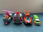 Paw patrol voertuigen en figuren, Ophalen, Gebruikt